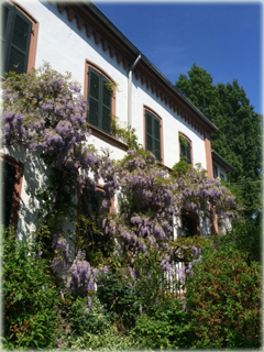 Historische Ansicht der Villa